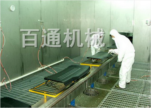 汽車內(nèi)飾件噴涂線